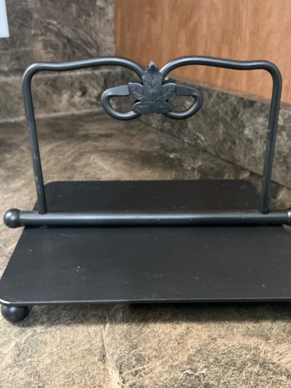 Longaberger Foundry Wrought Iron Napkin Holder